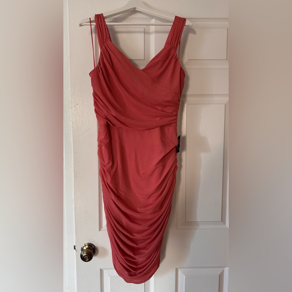Express Bodycon Ruched dress